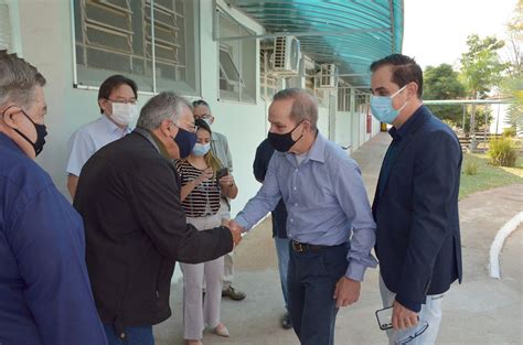 Deputado General Peternelli Recebido No Hospital Mahatma Gandhi