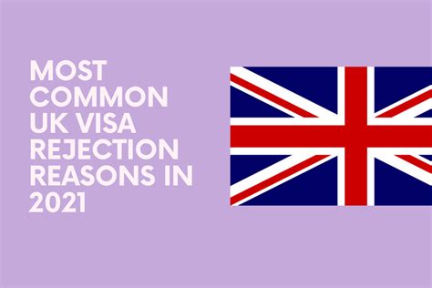 Most Common Uk Visa Rejection Reasons In 2021 Databird Business Journal