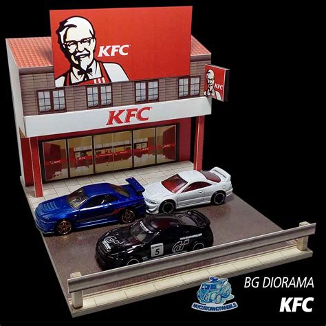 Shops And Stores 164 Diorama Buildings For Hot Wheels And Diecast Cars