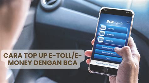 mudah isi saldo  toll melalui aplikasi dana mbanking bri bca