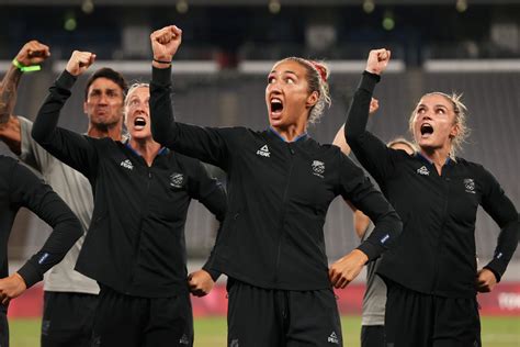 Tokyo Olympics: New Zealand's Women's Rugby Team Performs Haka