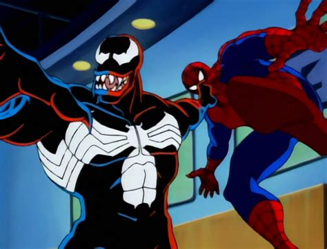 I love the way Venom just straight up throws... - That 90s Spider-Man Show