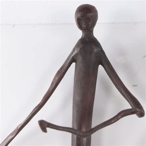 Folk Art Carved Wood Stick Figures | EBTH