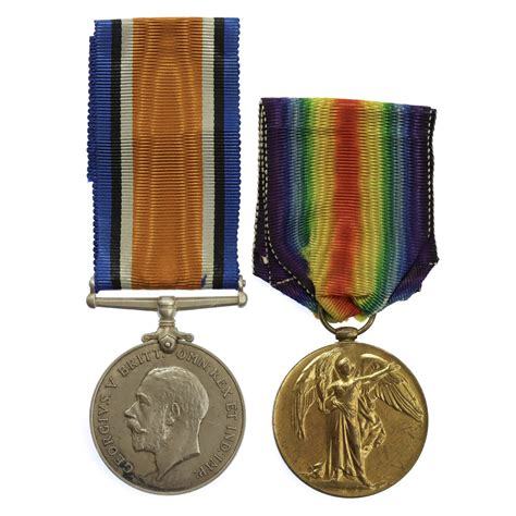 WW1 British War Medal Victory Medal And Memorial Plaque Pte N