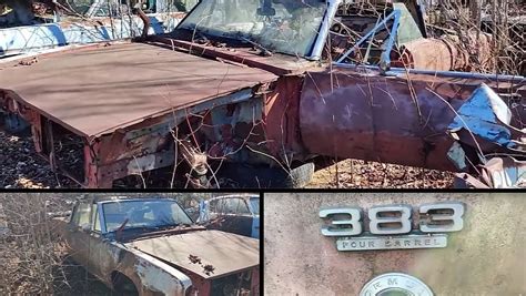 Plymouth Barracuda Forgotten For Decades Is An Unexpected Junkyard