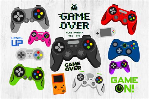 Video Game Clipart, Video Game Controllers, Video Games By Twingenuity ...