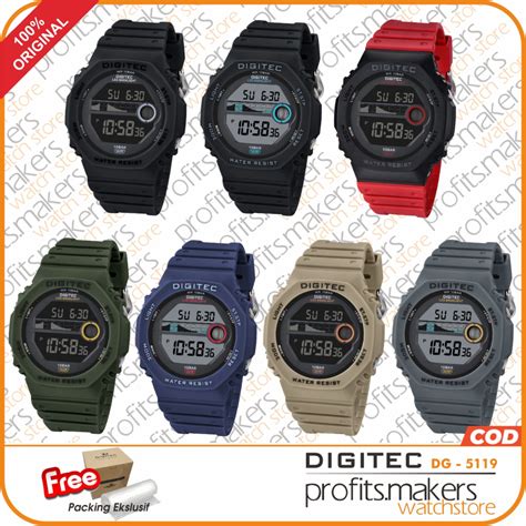 Jual Digitec Dg Dg Dg Digital Watch Jam Tangan