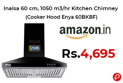 Inalsa Cm M Hr Kitchen Chimney Amazon India