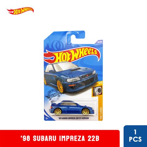 Jual Hot Wheels Subaru Impreza B Sti Version Hw Turbo Mobil Mainan Pcs Shopee