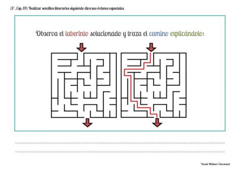 ORIENTACIÓN ESPACIAL Quinto Educación Primaria 10 años