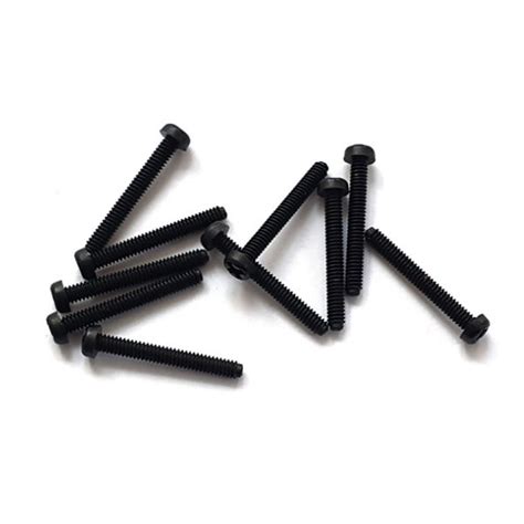 10 X Tornillos Cabeza Plana Phillips NEGRO M2 X 15 TT151 EvotecShop