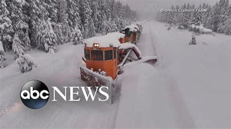 States Brace For Heavy Snow Powerful Winds L GMA YouTube