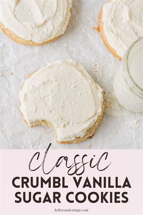 Crumbl Vanilla Sugar Cookies Bellewood Cottage