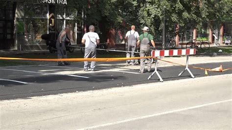 10 07 2024 Radovi na proširenju parking prostora u centru grada YouTube