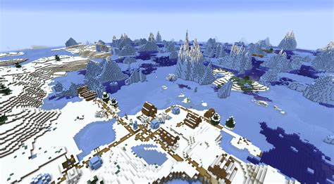 Cool ice biome seed (First post) : r/minecraftseeds