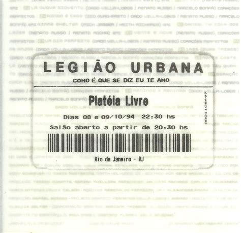 CD Legião Urbana Como É Que Se Diz Eu Te Amo Colecionadores