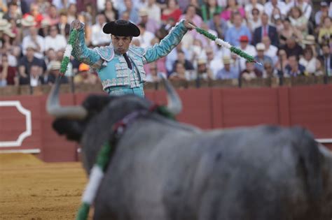 Las imágenes de la corrida en la Maestranza de Sevilla con El Cid