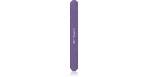 Brushworks Large Nail File lima de uñas de dos caras notino es