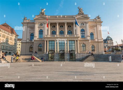 Zurich Opera In Switzerland Stock Photo Alamy