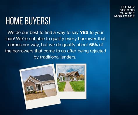 Legacy Second Chance Mortgage