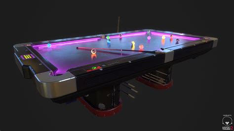 Purple Pool Table with Neon Pool Ball Assets - UE Marketplace - Epic Developer Community Forums