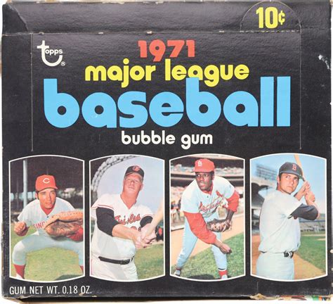 Topps Baseball Wax Display Box