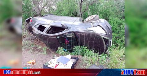 Hoy Tamaulipas Accidente En Tamaulipas Familia Se Salvo De Morir Tras