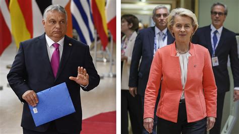 Ungarn gegen Ursula von der Leyen Orbáns Regierung stellt