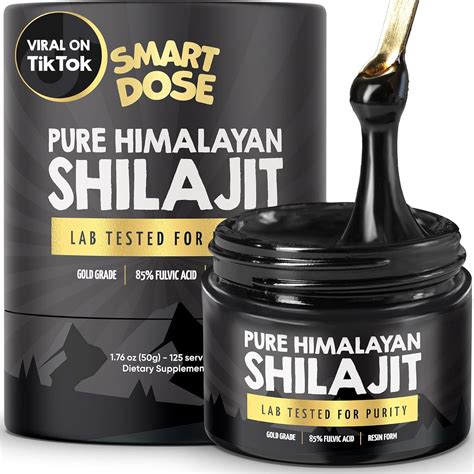 Amazon Pure Himalayan Shilajit Resin Over Fulvic Acid