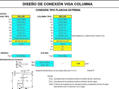 Diseno de conexion en acero para viga columna La Librería del Ingeniero