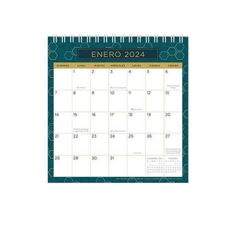 Calendario Pen Gear De Escritorio Varios Dise Os Pieza Walmart