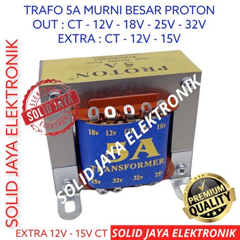 Jual Travo Trafo A Murni Ct Proton Besar V V V V A Amper