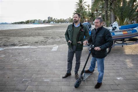 La Fugaz Visita De Abascal A Santiago De La Ribera Para Dar Las