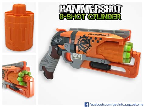 Nerf Zombie Strike Hammershot Blaster (Amazon Exclusive ...