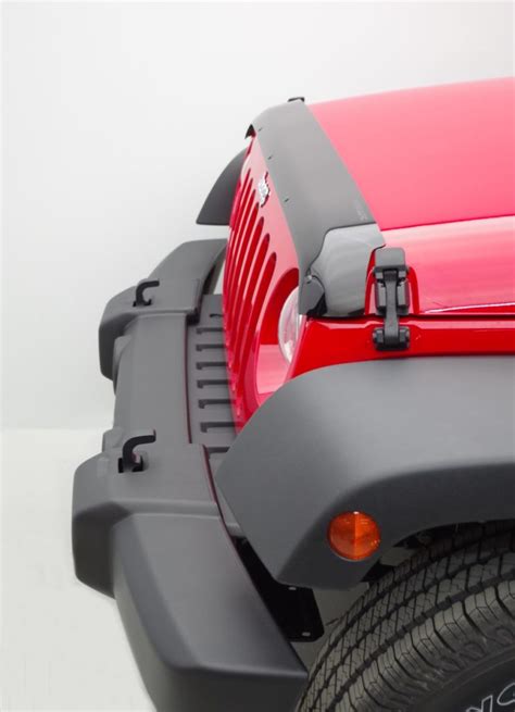 Jeep Wrangler Formfit Hood Protector Up Hd W D Hood Protectors