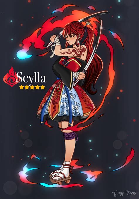 Scylla- Genshin Impact OC by PaigeAlmiraF on DeviantArt