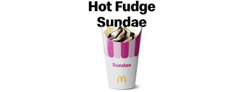 Hot Fudge Sundae Dessert Menu Mcdonalds Au