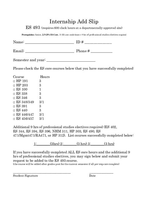 Fillable Online Hesrm Sas Olemiss InternshipsCleveland State University