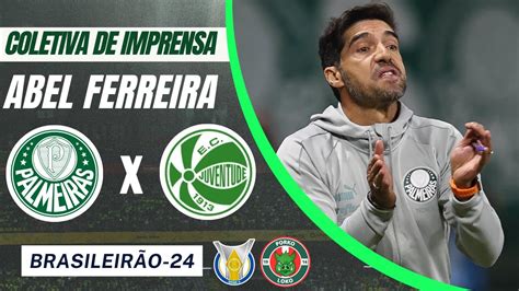 AO VIVO COLETIVA ABEL FERREIRA PÓS JOGO PALMEIRAS x JUVENTUDE