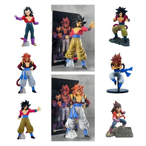 โมเดลฟกเกอร Pvc รป Dragon Balls Super Gt Super Saiyan Goku Vegeta