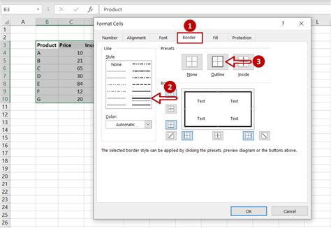 How To Apply Thick Outside Borders In Excel Spreadcheaters