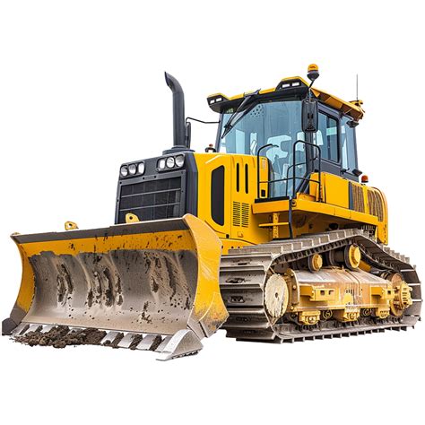 Bulldozer Isolated On Transparent Background 45871464 Png