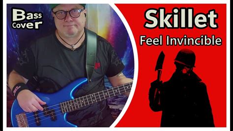 Skillet Feel Invincible E Bass Guitar Cover Youtube