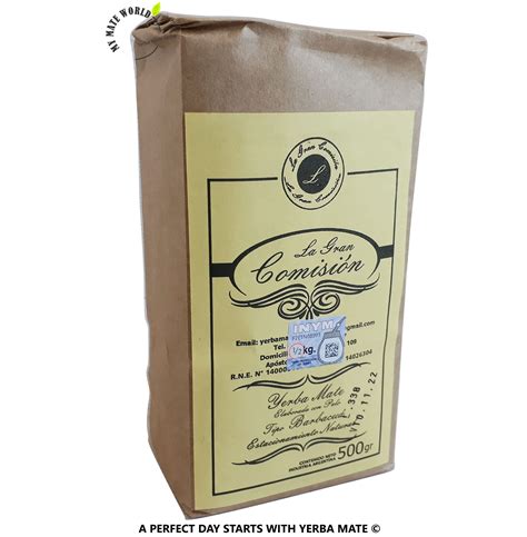 Yerba Mate La Gran Comision Woody Flavor 1 10 Pounds Bag Yerba