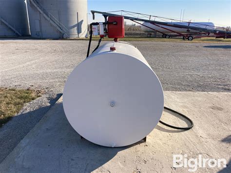 500-Gallon Fuel Storage Tank & Pump BigIron Auctions