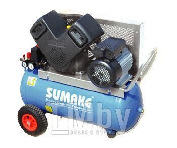 Купить компрессор рем. 2 ц. (220v) ресивер 50л. выход 343 л/мин. 10атм ...