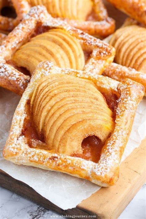 Puff Pastry Apple Tartlets Apple Tartlets Pastries Recipes Dessert