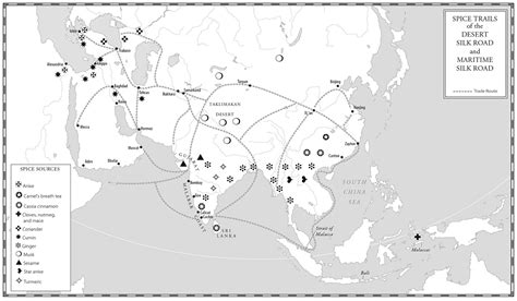 Spice Trade Maps Paul Mirocha Design