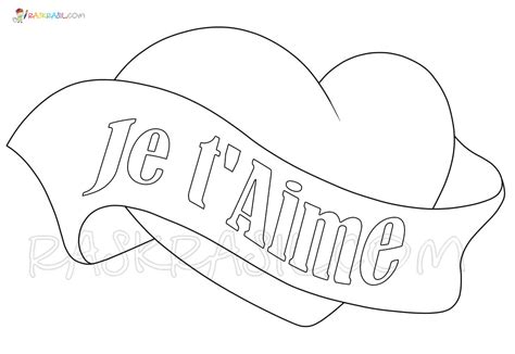 Coloriage Je T Aime Nouvelles Images Pour Une D Claration D Amour