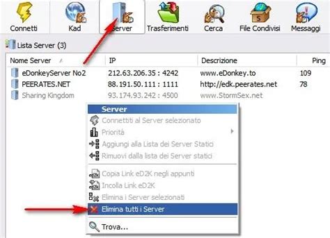 Come Aggiornare I Server Di EMule Finding Federico